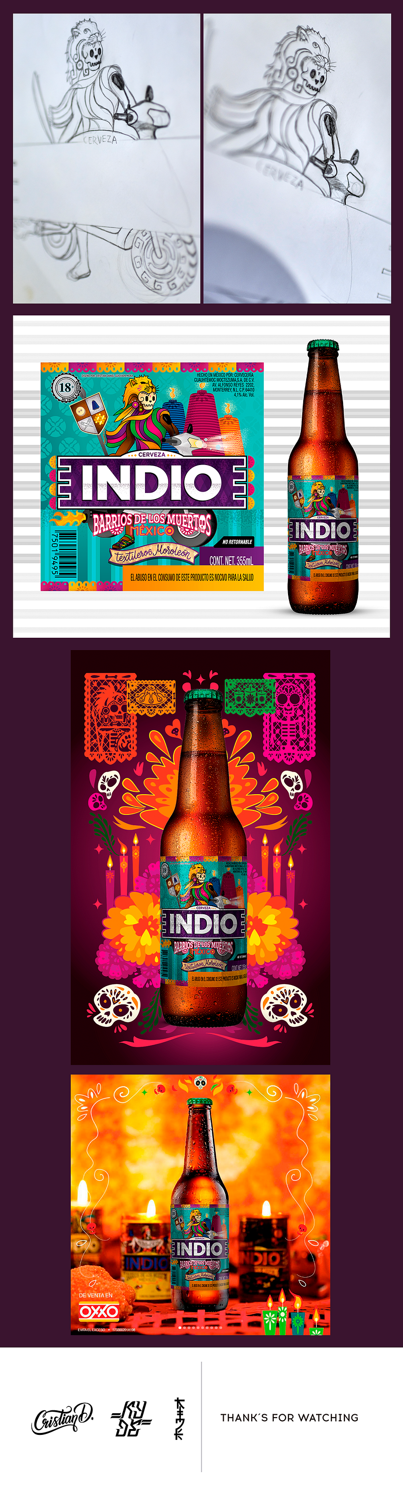 Cerveza INDIO / Barrios de los Muertos 2018Nuevo proyecto -1