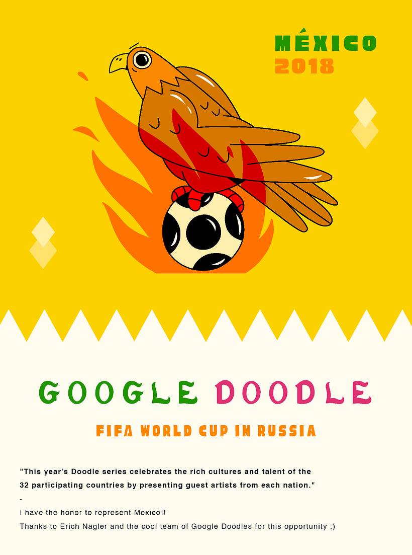 World Cup Google Doodle / México 0