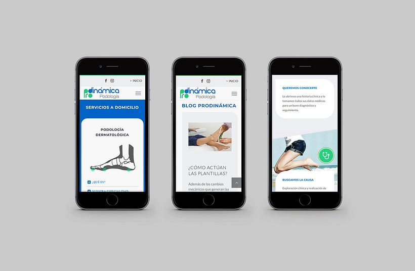 Prodinámica Web - Web Design