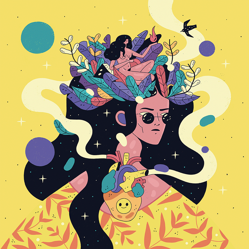 Yeguas / Colaboración Ediciones Invisible - Ilustración tradicional