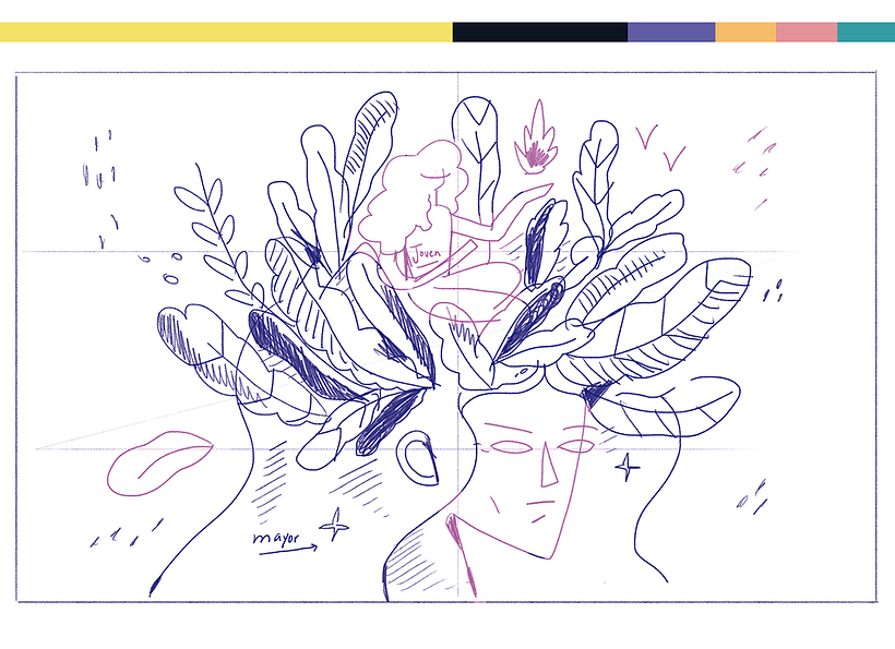 Yeguas / Colaboración Ediciones Invisible - Ilustración tradicional
