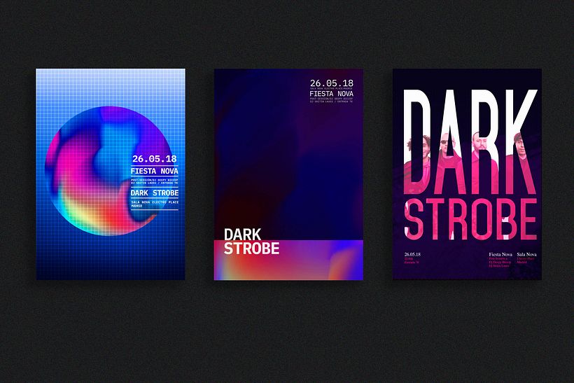 Mi Proyecto del curso: Diseño de carteles para eventos musicales  - Diseño gráfico