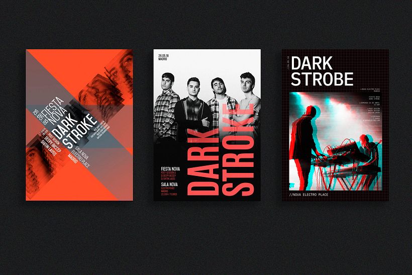 Mi Proyecto del curso: Diseño de carteles para eventos musicales  - Diseño gráfico