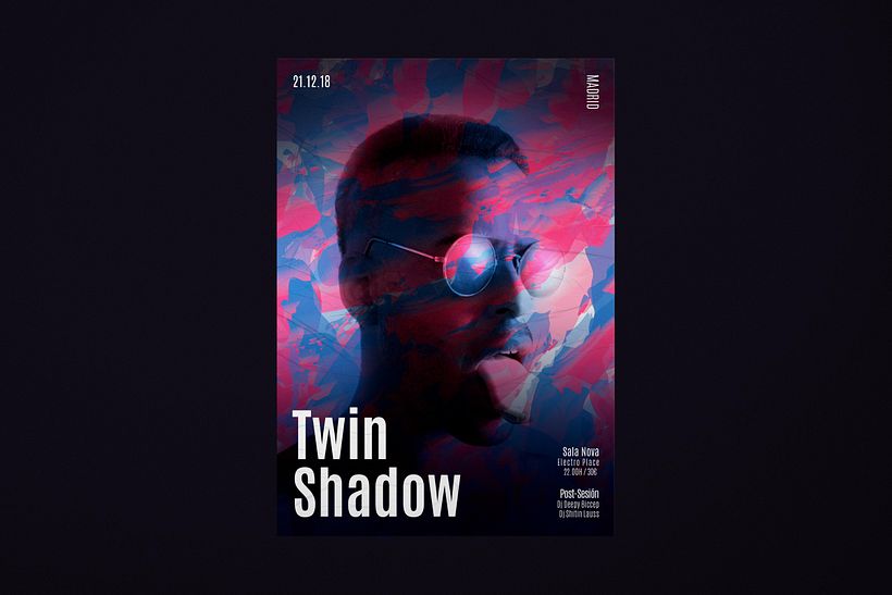 Mi Proyecto del curso: Diseño de carteles para eventos musicales  - Diseño gráfico