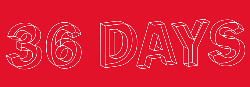 36 Days of Type 2018. Free font 2