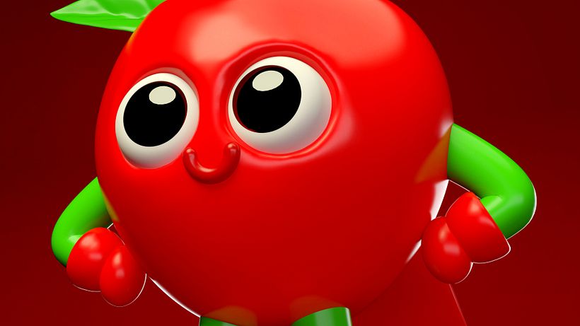 Super Fruities. Diseño de personajes para una marca de Jugo de frutas 7