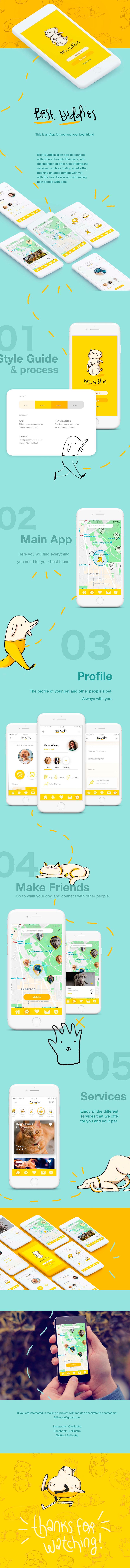 Best buddies App Design 0