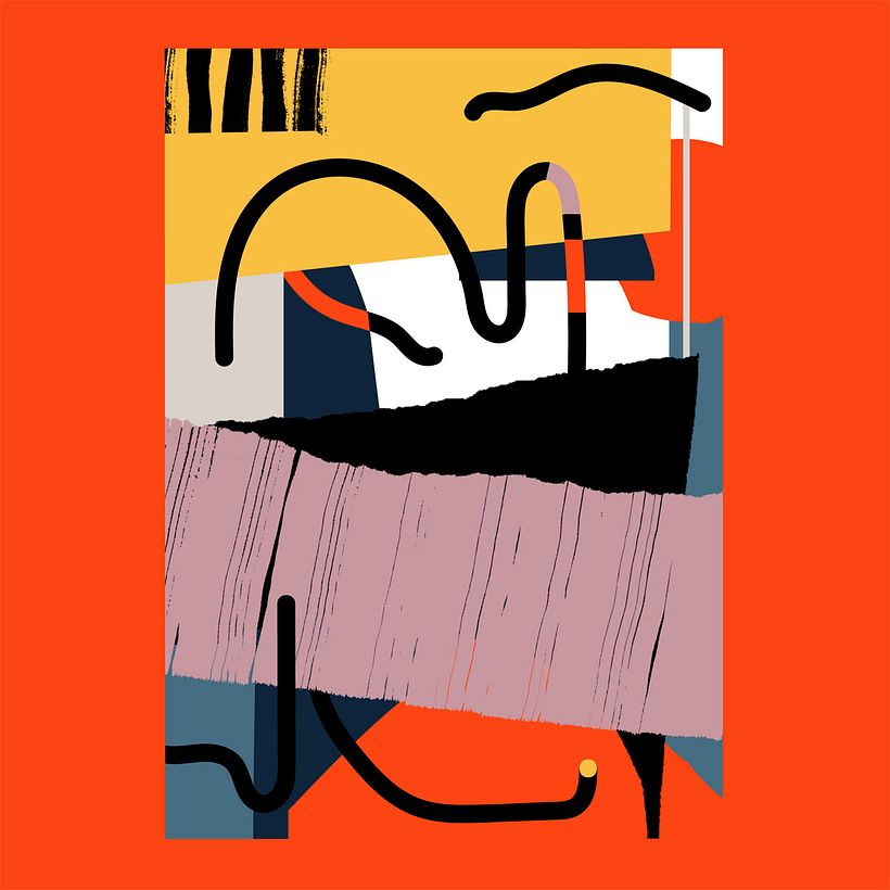 Abstracción geométrica tropical, saludando a Lou 1