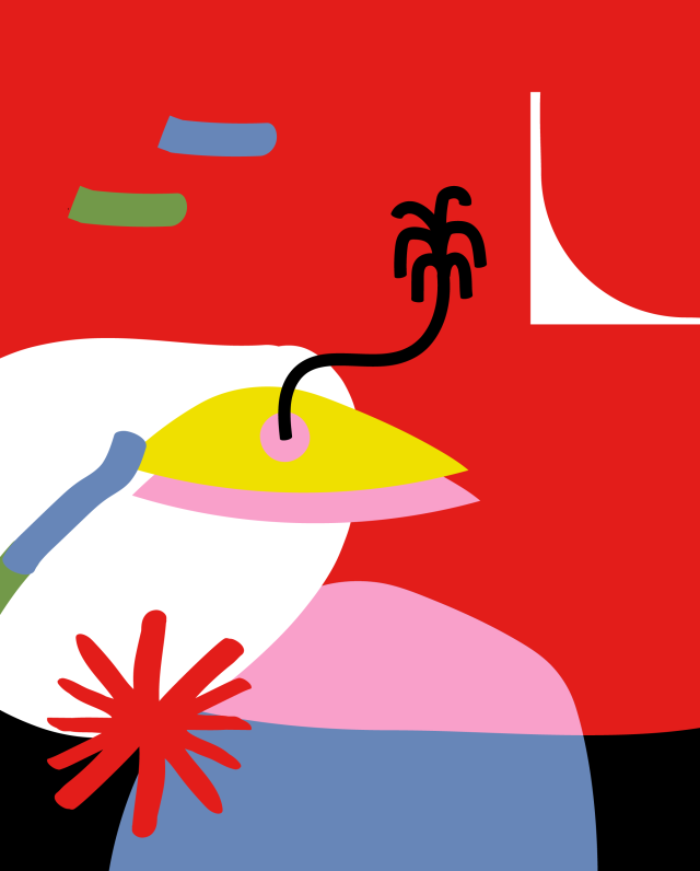 Abstracción geométrica tropical, saludando a Lou 7