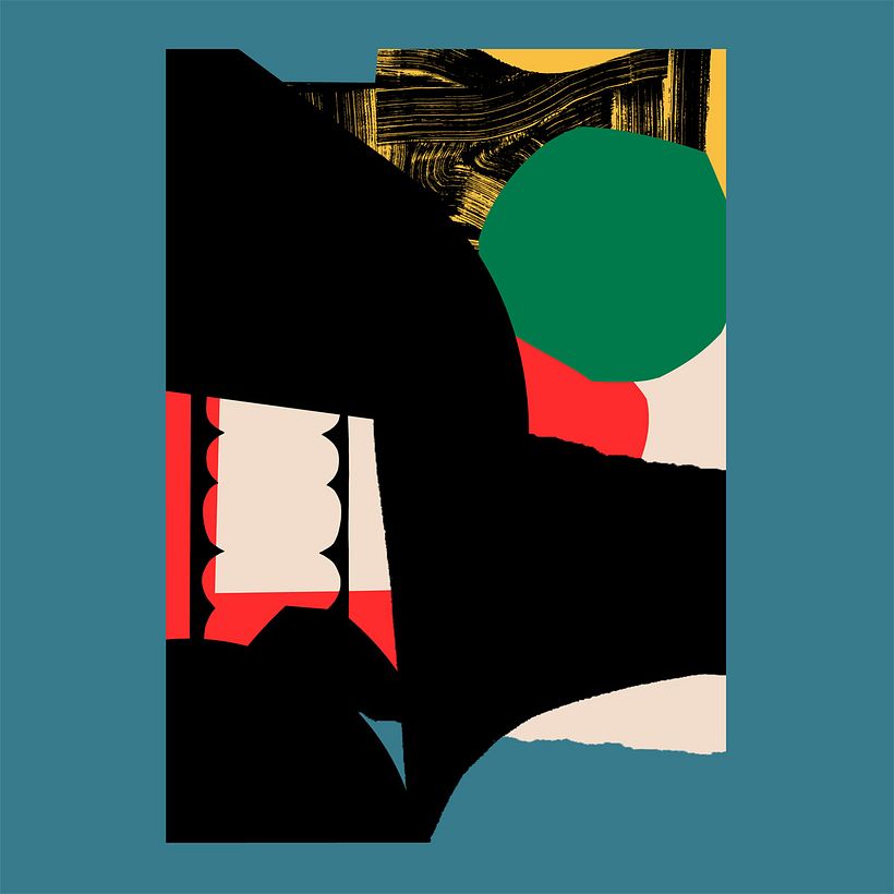 Abstracción geométrica tropical, saludando a Lou 10