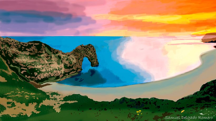Paisajes Speed Painting -  Rysunek artystyczny