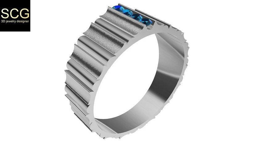 Ring with gems... 0