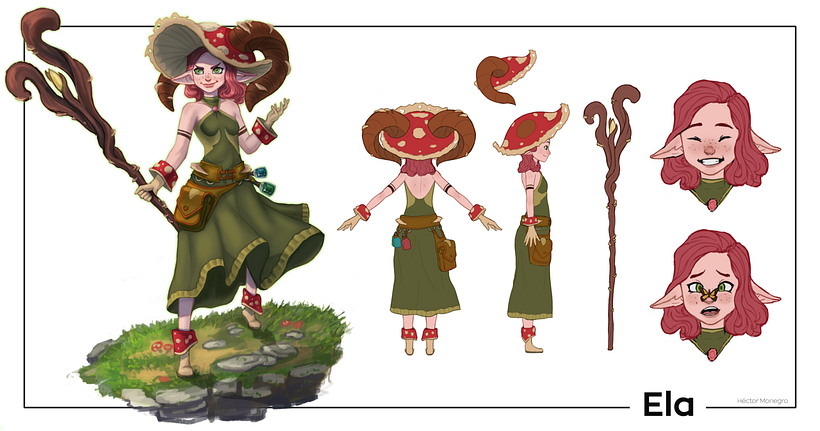 Ela Character Design 1