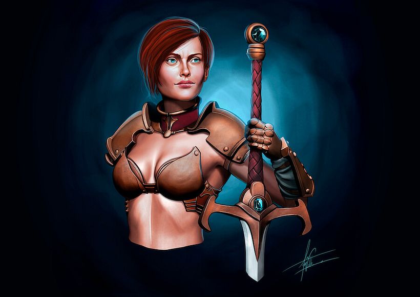 ILUSTRACIÓN Y DISEÑO DE FIGURAS PARA SCALE 75: CHRONICLES OF RUN 11