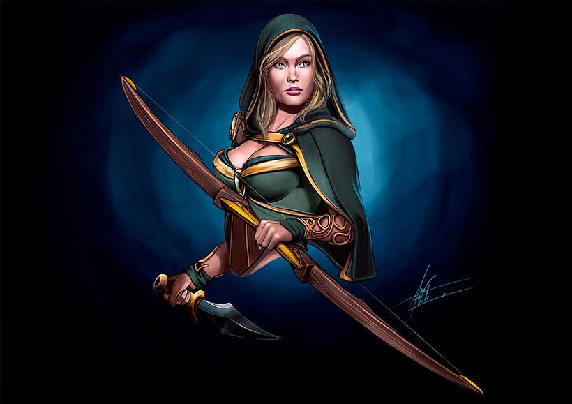 ILUSTRACIÓN Y DISEÑO DE FIGURAS PARA SCALE 75: CHRONICLES OF RUN 15