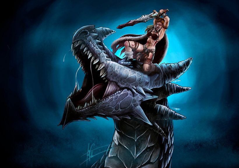 ILUSTRACIÓN Y DISEÑO DE FIGURAS PARA SCALE 75: CHRONICLES OF RUN 24