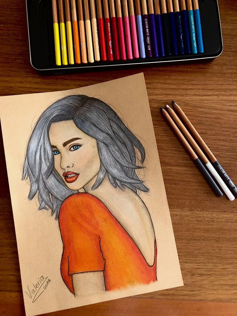 Mi Proyecto del curso: Ilustración con pastel y lápices de colores 0