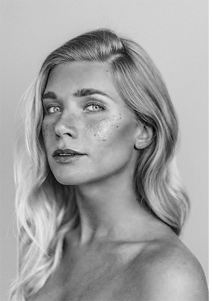 Mi Proyecto del curso: Retrato con lápiz, técnicas de color y Photoshop 2