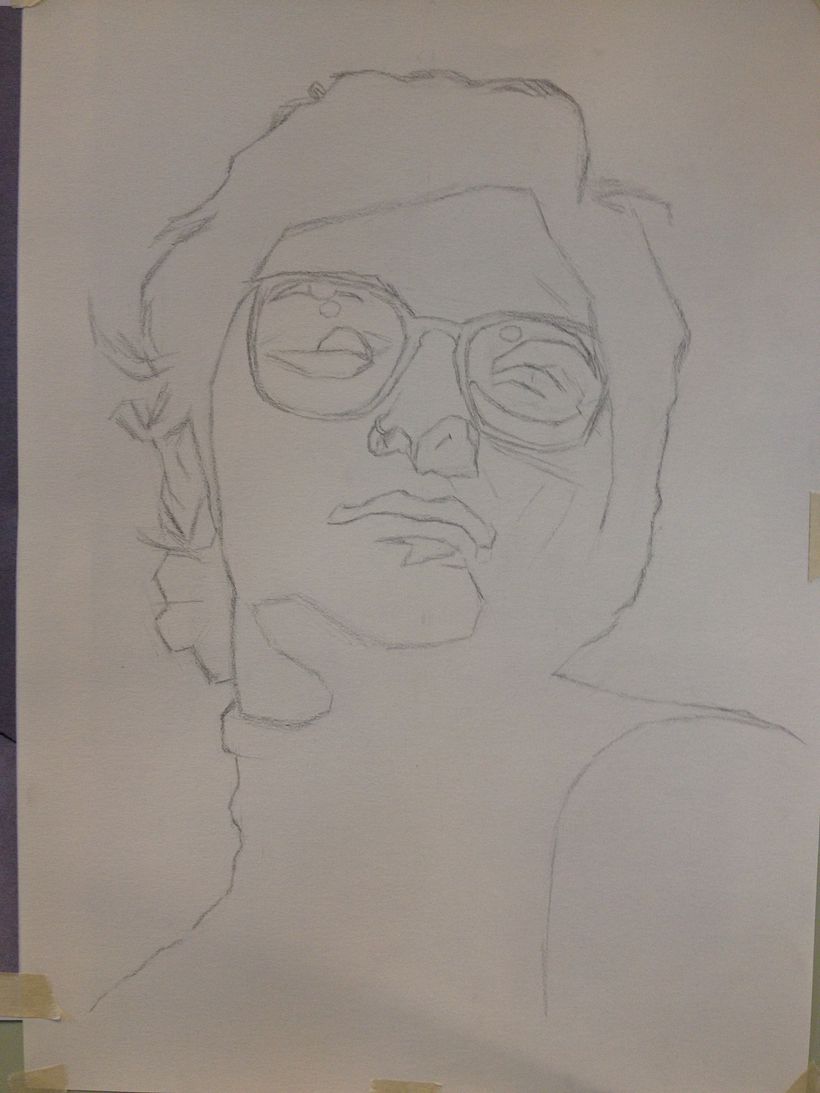 Retrato Realista con Lapiz de Grafito / Proyecto: "Retrato de Erna"  1
