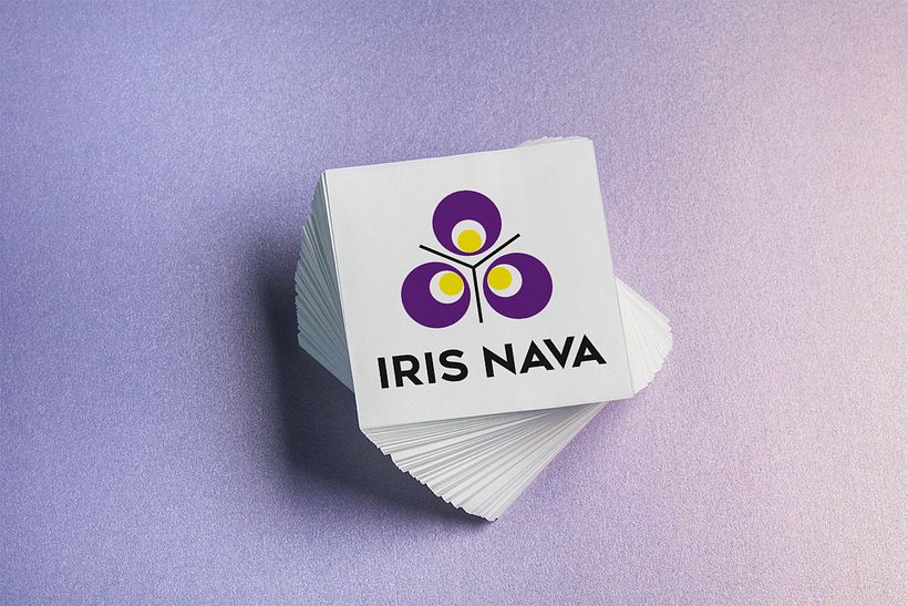 Logotipo Iris Nava 2