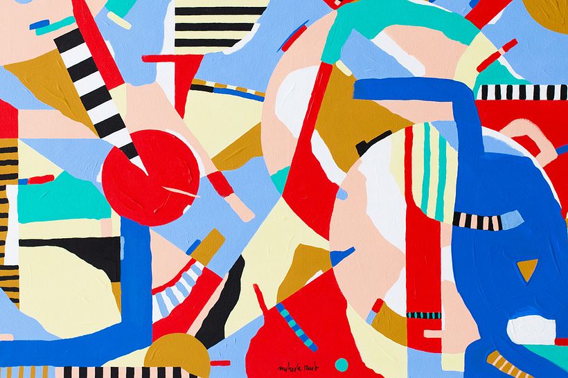 La imparable Mireia Ruíz retoma el arte a través del color 5