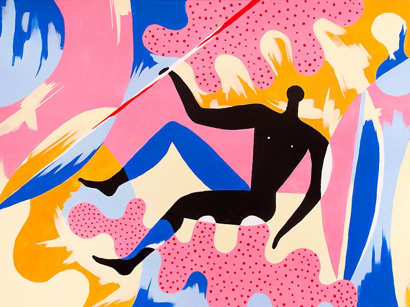 La imparable Mireia Ruíz retoma el arte a través del color 7