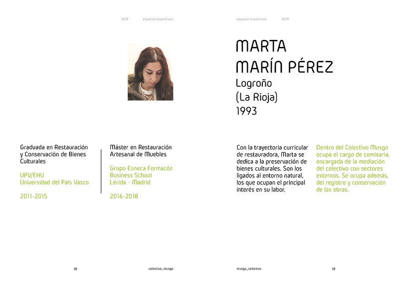 Dossier Espacios Expositivos -// Colectivo Musgo 9