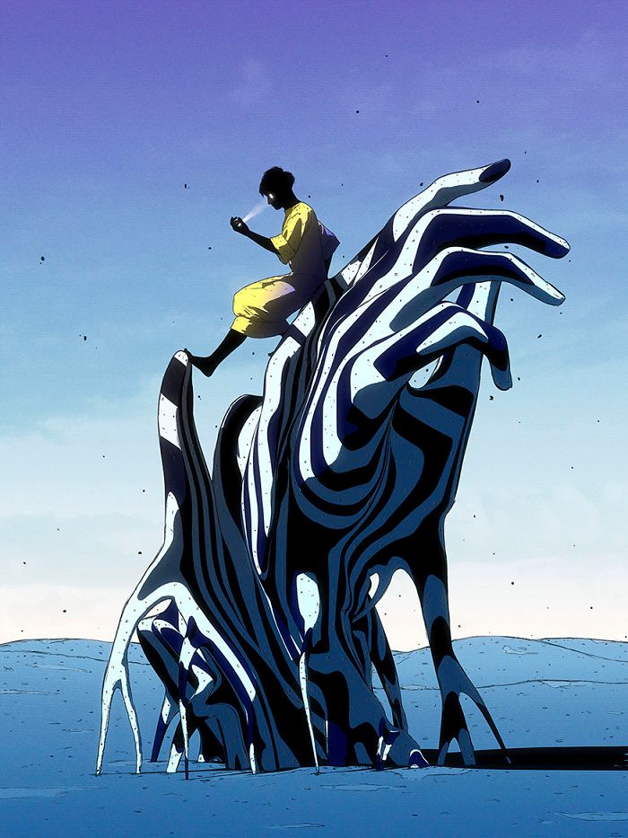 Dániel Taylor crea su propio universo futurista 3