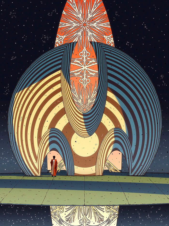 Dániel Taylor crea su propio universo futurista 4