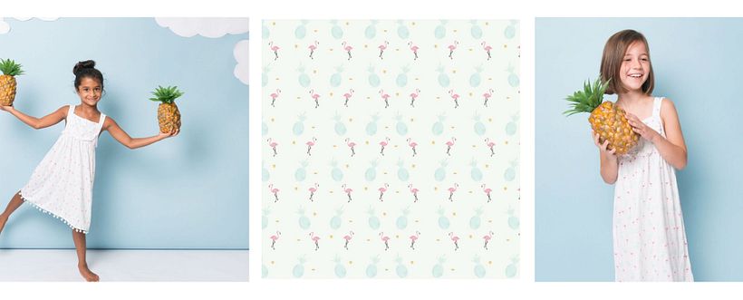 Diseño gráfico y textil para Little's Fashion Therapy 4