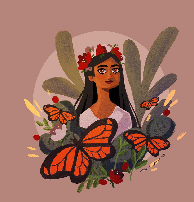 Mirelle Ortega: princesas, guerreras y folklore mexicano 9