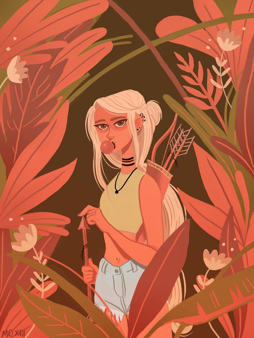 Mirelle Ortega: princesas, guerreras y folklore mexicano 12