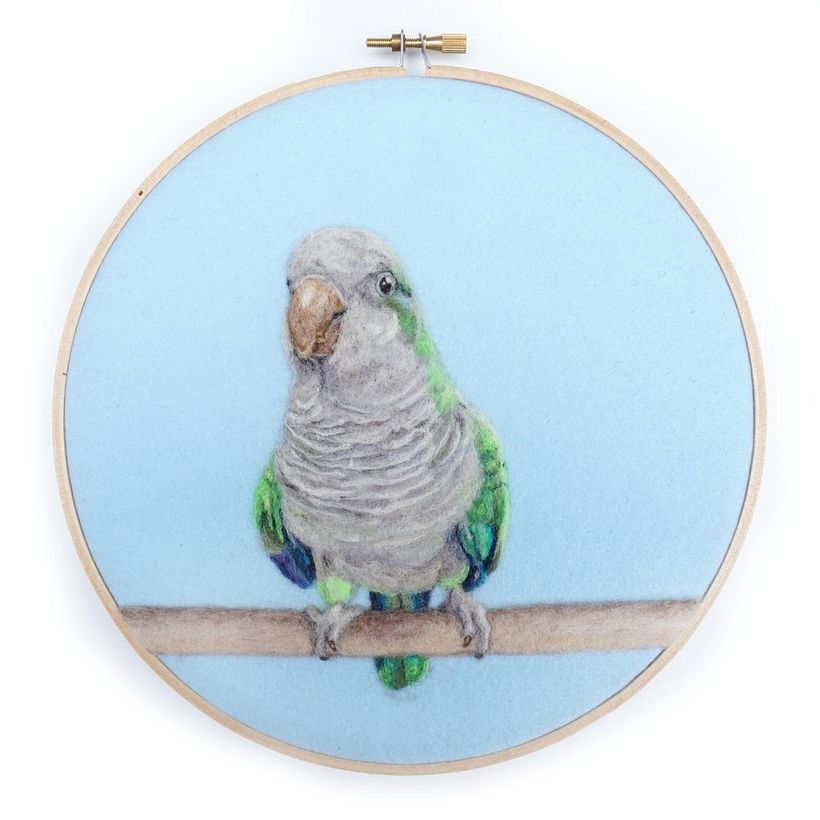 ¿Lana o pintura? El bordado hiperrealista que te dejará sin palabras 5