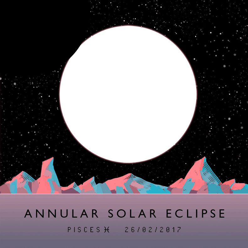 Solar Eclipse // GIF ANIMADO 3