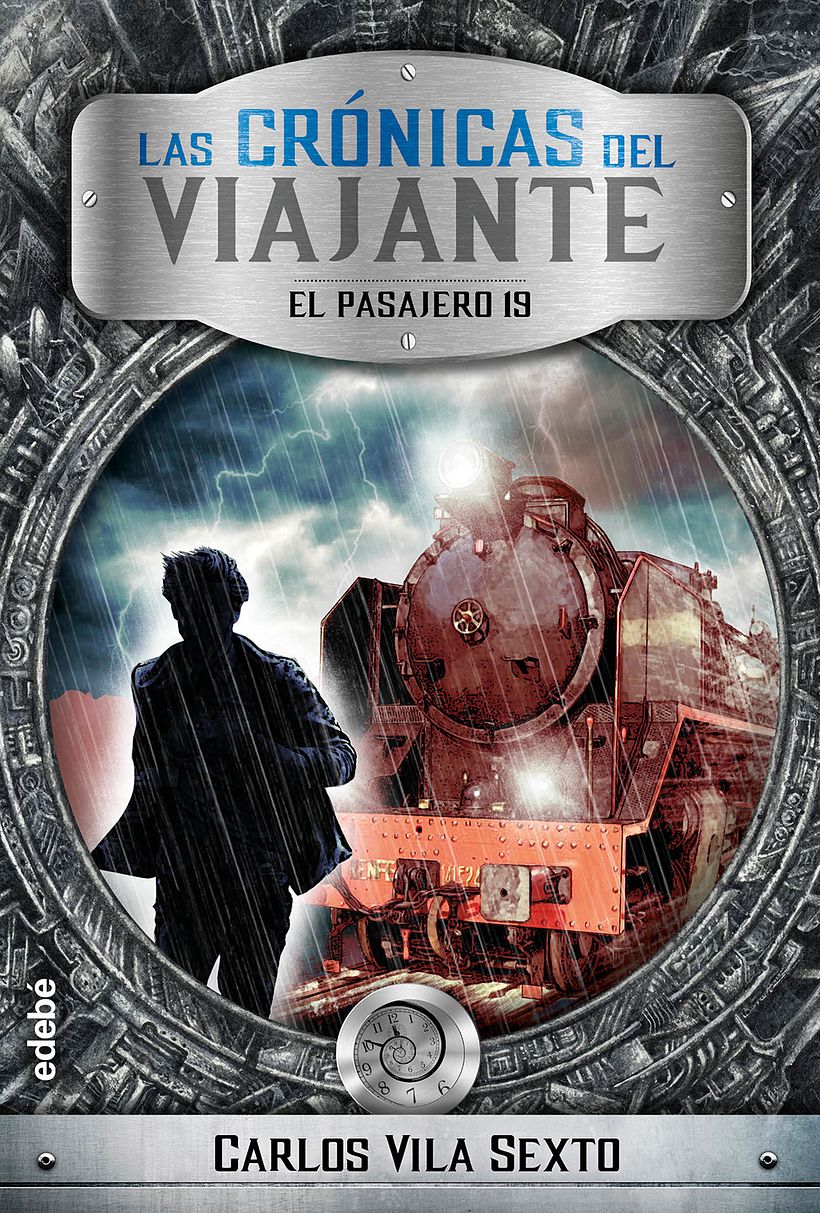 Portadas trilogía "Las crónicas del viajante" 1