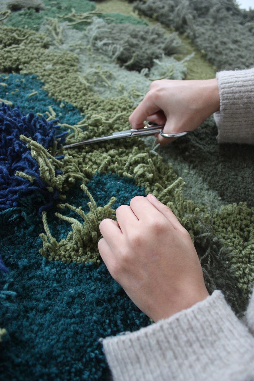 Cuando el fondo marino se transforma en tapiz 11