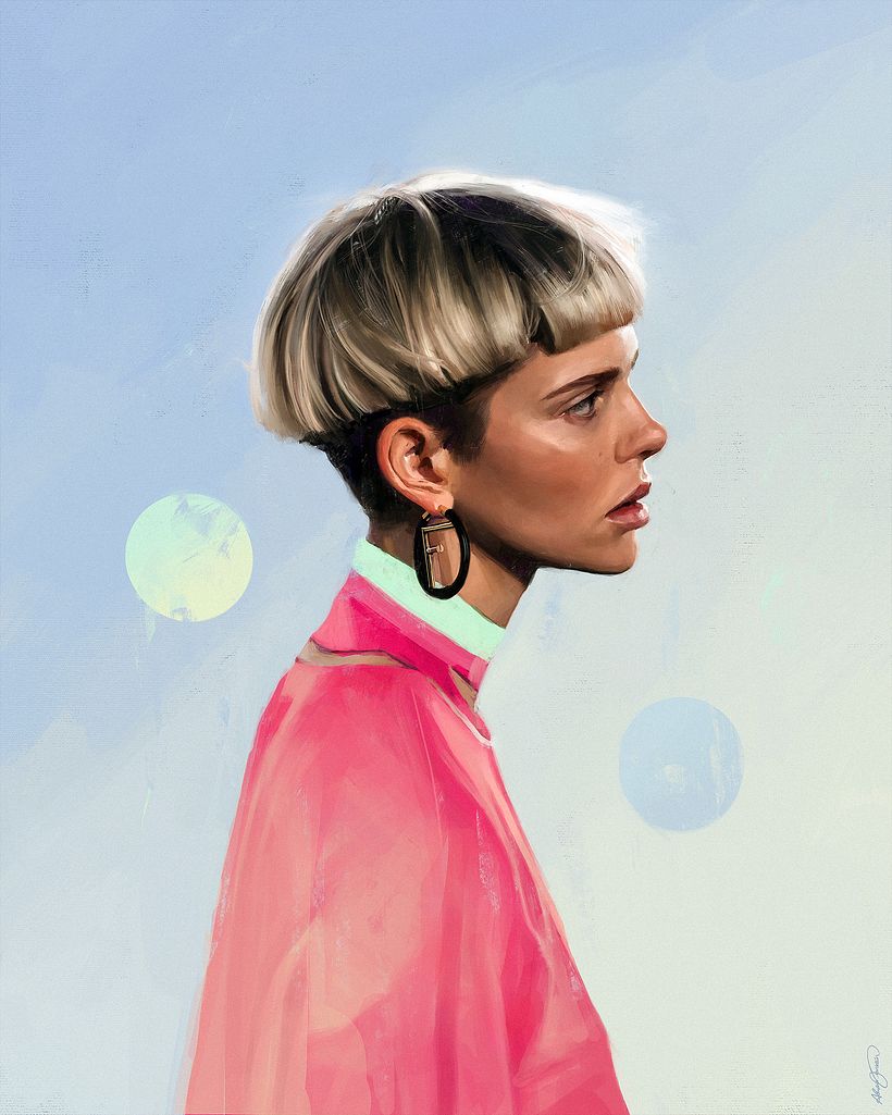 Alexis Franklin, contando historias a través del retrato 3