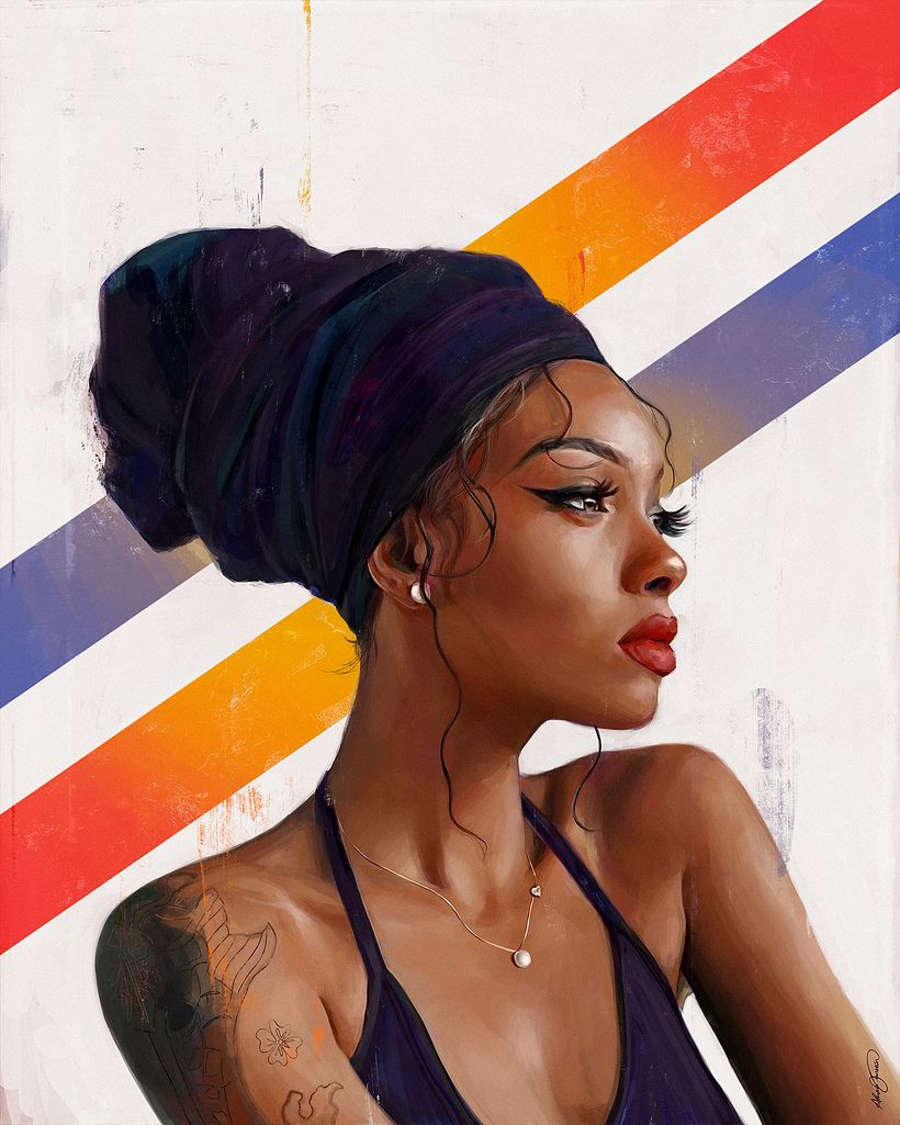 Alexis Franklin, contando historias a través del retrato 7