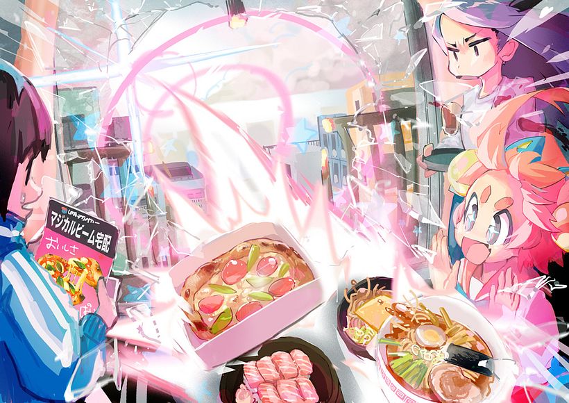 Comida, colores y Live2D con Yumi Fukuda 1