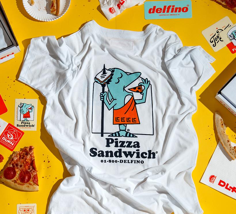Tony Delfino X PizzaSandwich 1