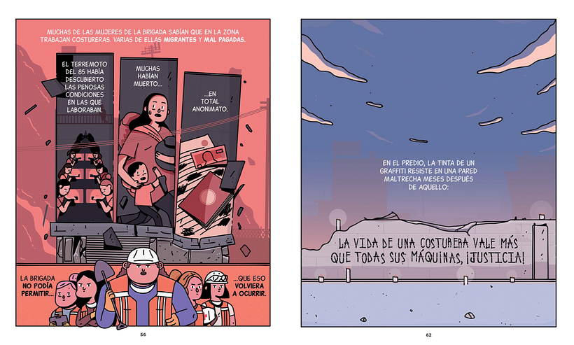 Seguimos de Pie I Pictoline - Ilustración tradicional