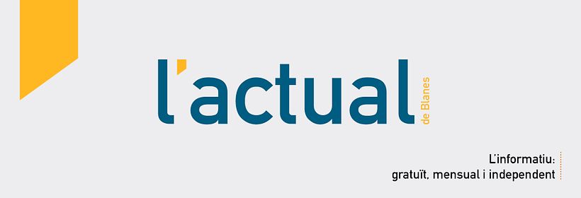 Diseño del informativo Actual de Blanes 0