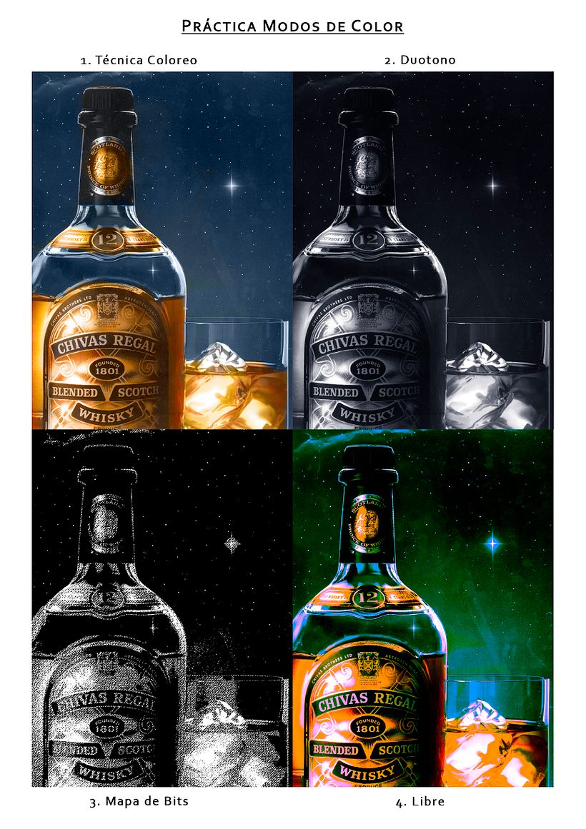 Práctica Modos de color - Graphic design