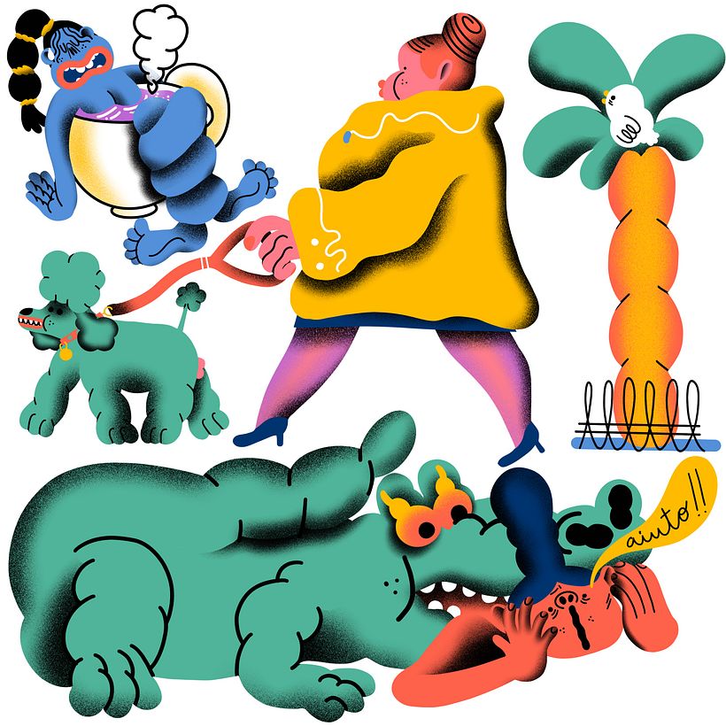 Diseño de personajes editorial -1