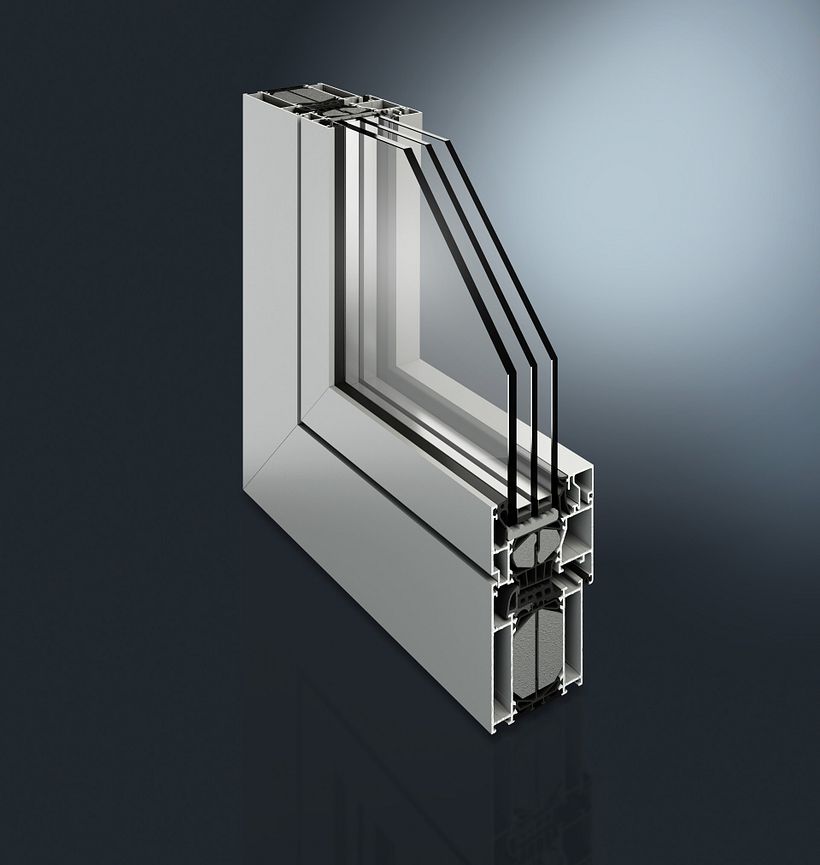GUTMANN - window profiles - renderings - 3D