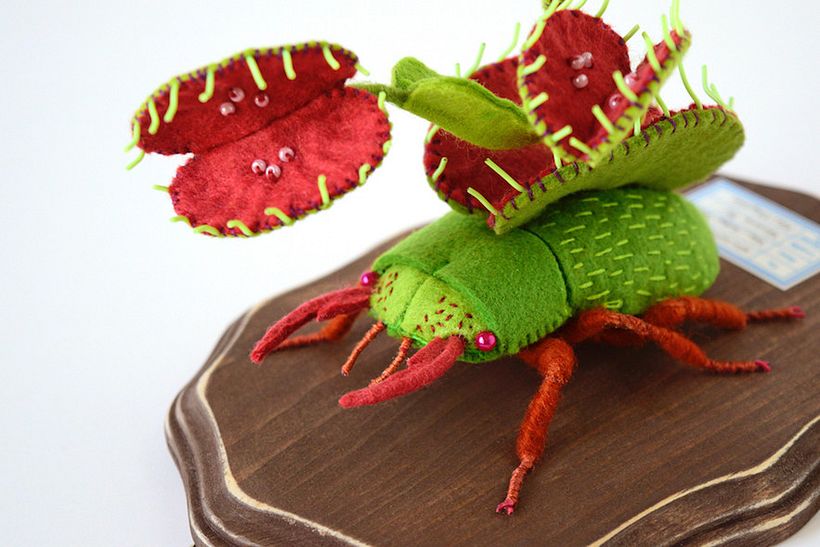Descubre la adorable zoología de fieltro de Hiné Mizushima 12