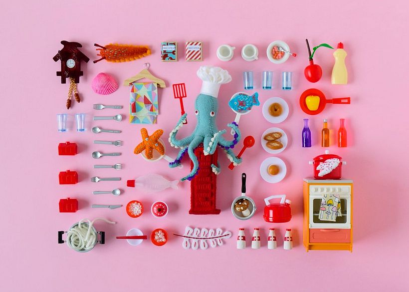 Descubre la adorable zoología de fieltro de Hiné Mizushima 13