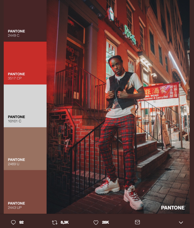 La belleza cromática del Pantone Challenge 2