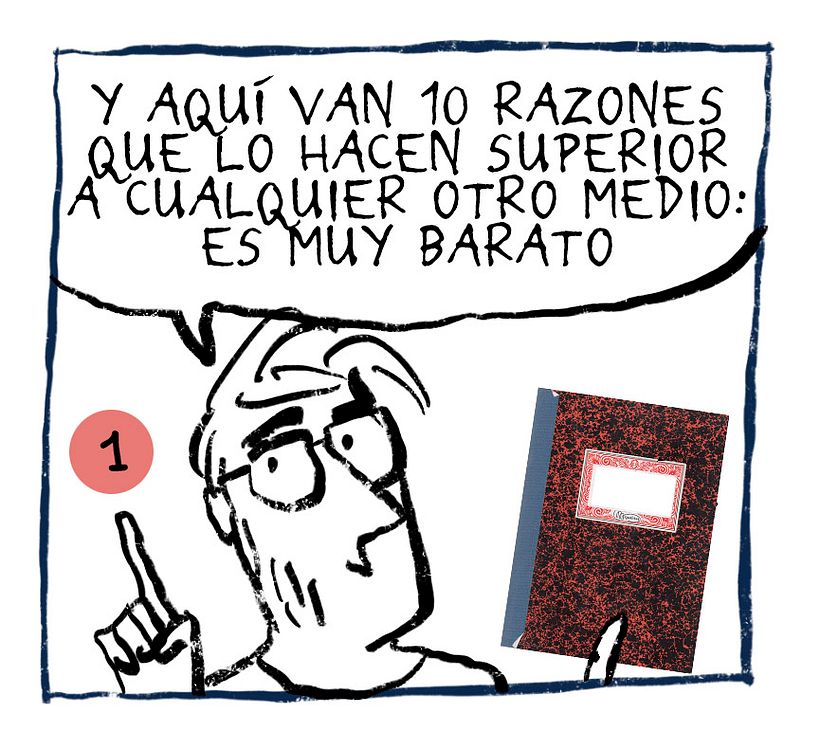 15 razones para usar un sketchbook por Sergio Bleda, Miguel Gallardo y Puño 11