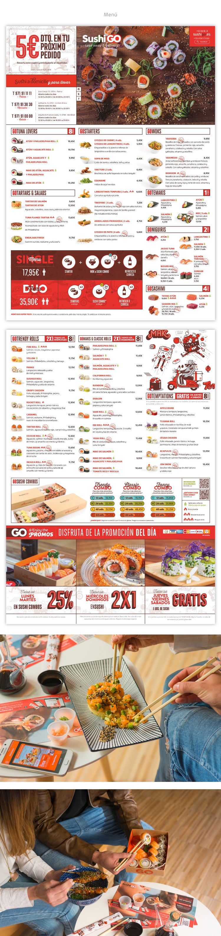 SushiGO - Geleneksel illüstrasyon